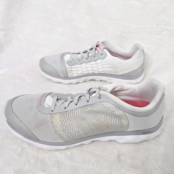 New Balance REVlite Women's Size 9.5 Running Shoes Athletic Sneakers Gray White - Picture 9 of 12